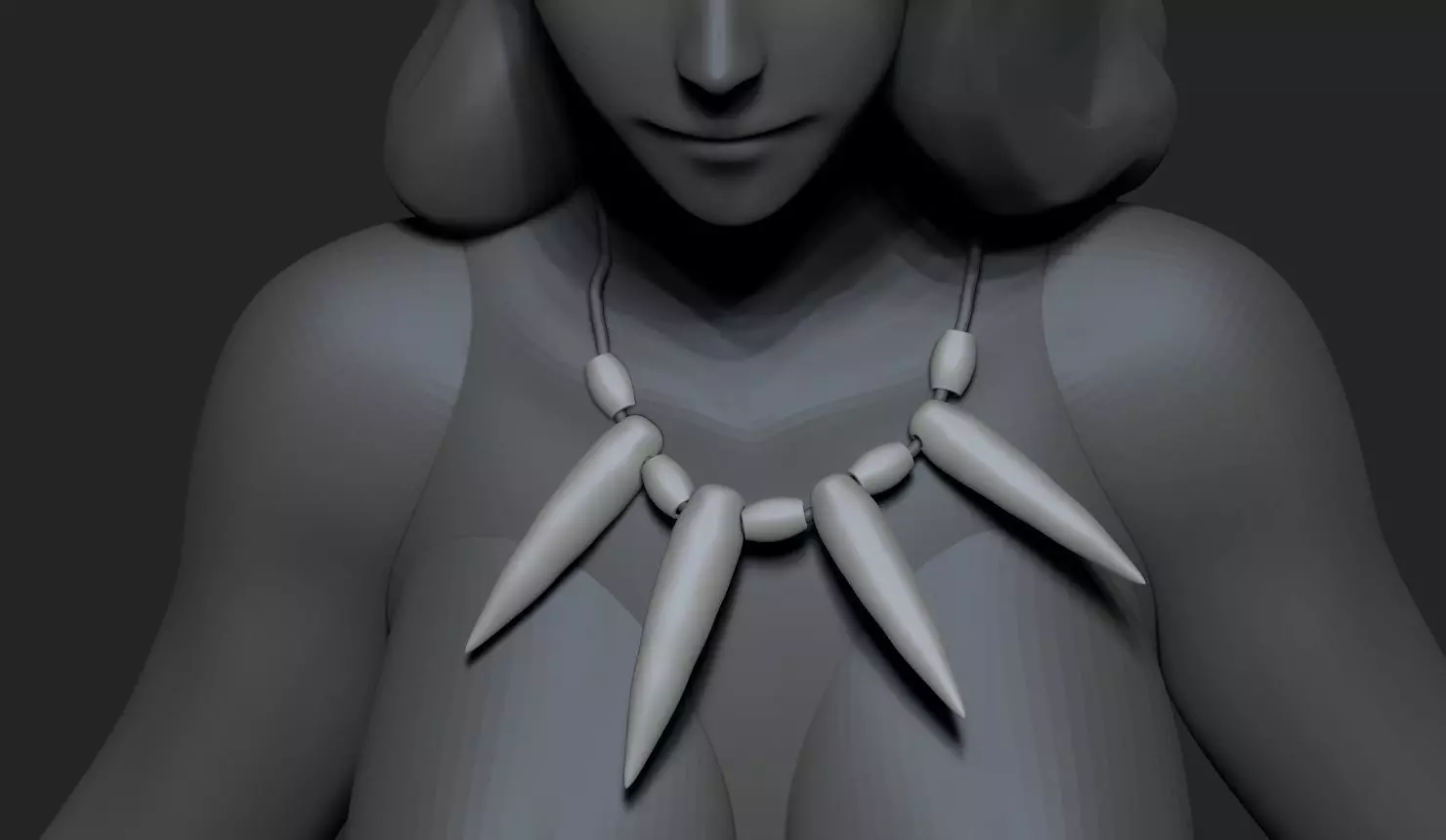 Mononoko Tooth-Studio Ghibli 3D print model_0