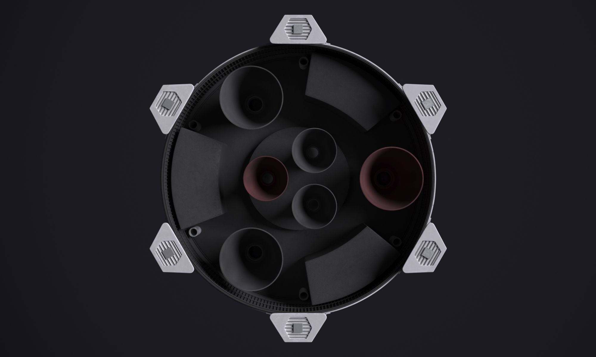 SpaceX Lunar Optimized Starship  3D model_8