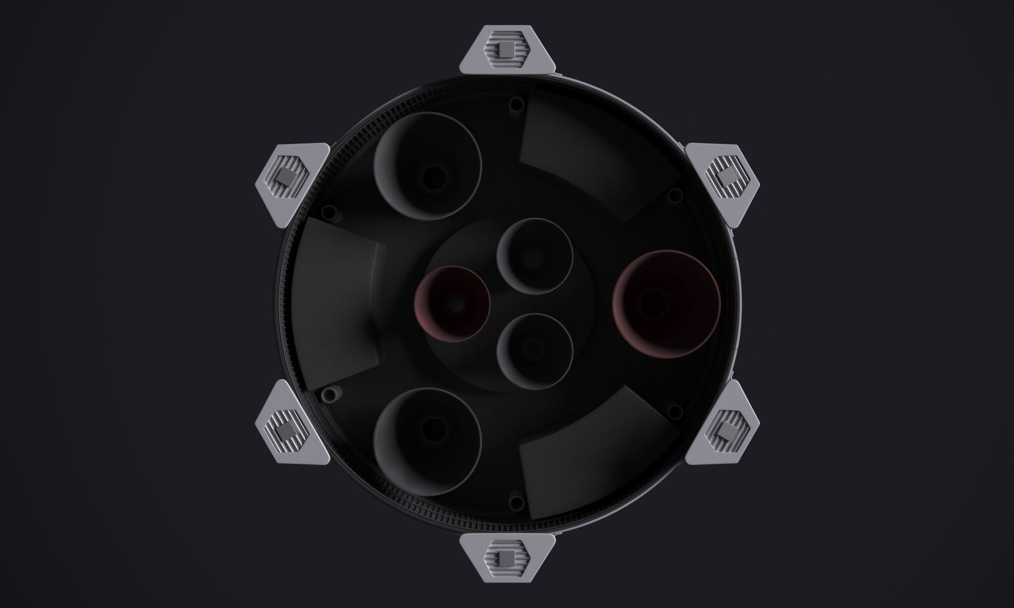 SpaceX Lunar Optimized Starship  3D model_9