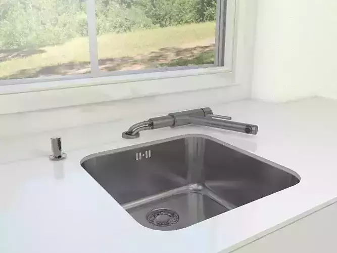 sink with faucet Villeroy Boch Como Window
