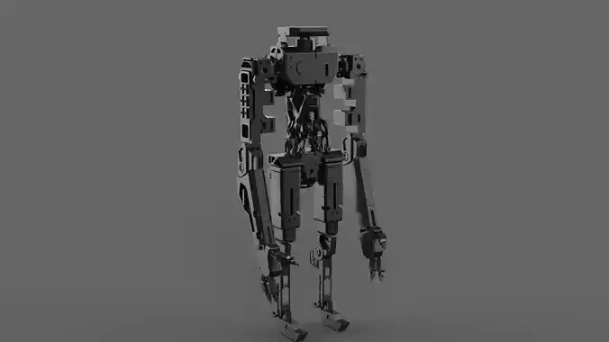 robotic character mech droid 