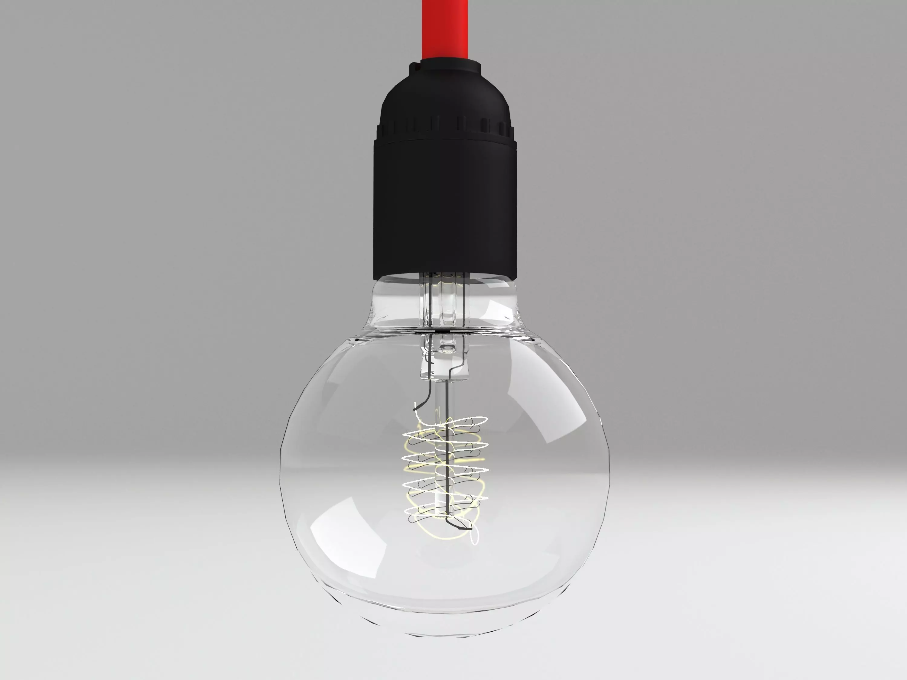 Bulb light 5 3D model_0