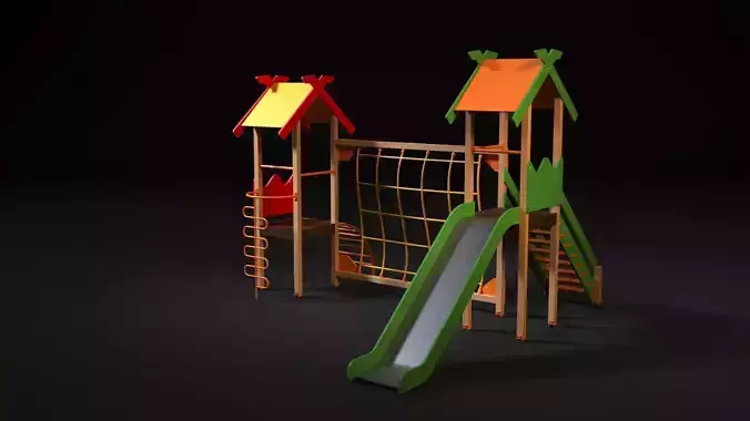 Childrens game complex small