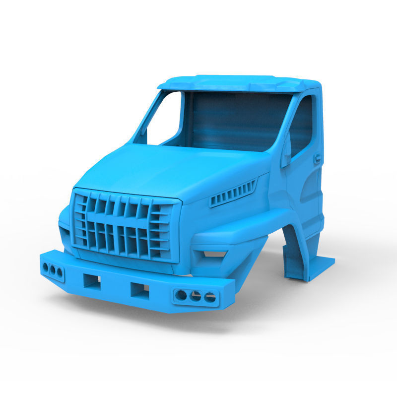 Ural Next Truck Cabin 3D print model_1