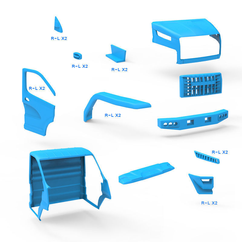 Ural Next Truck Cabin 3D print model_7