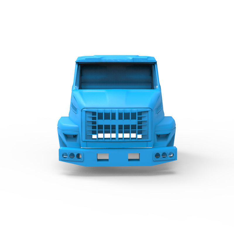Ural Next Truck Cabin 3D print model_6