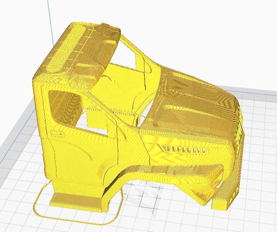 Ural Next Truck Cabin 3D print model_9