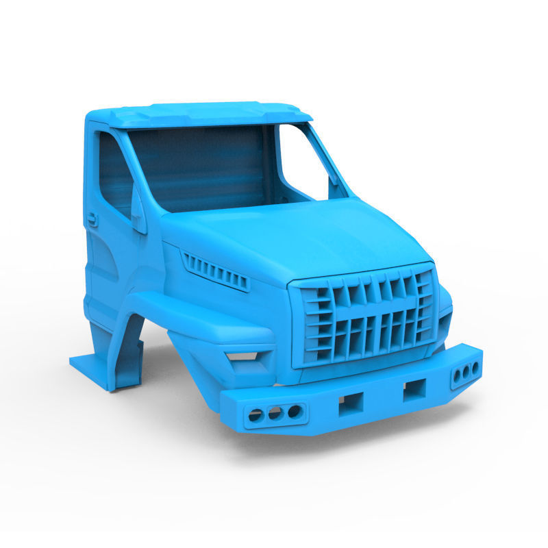 Ural Next Truck Cabin 3D print model_2