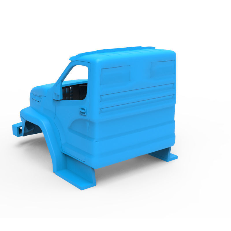 Ural Next Truck Cabin 3D print model_3