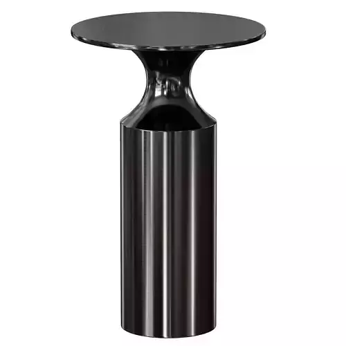 Valter Gunmetal Drink Table Crate and Barrel