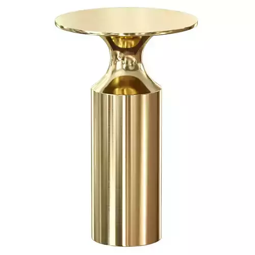 Valter Brass Drink Table Crate and Barrel