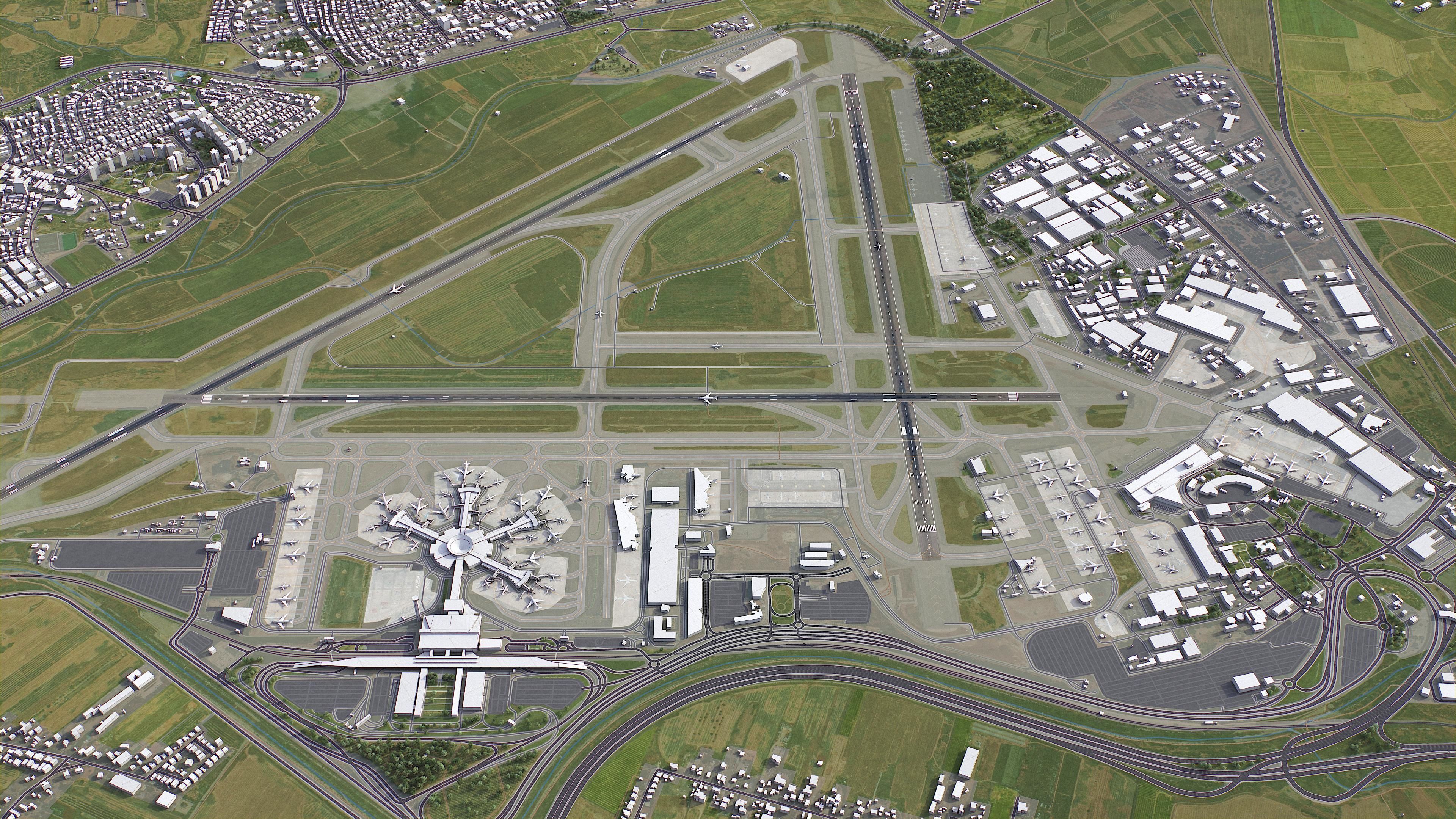 Tel Aviv Low-poly 3D model_26