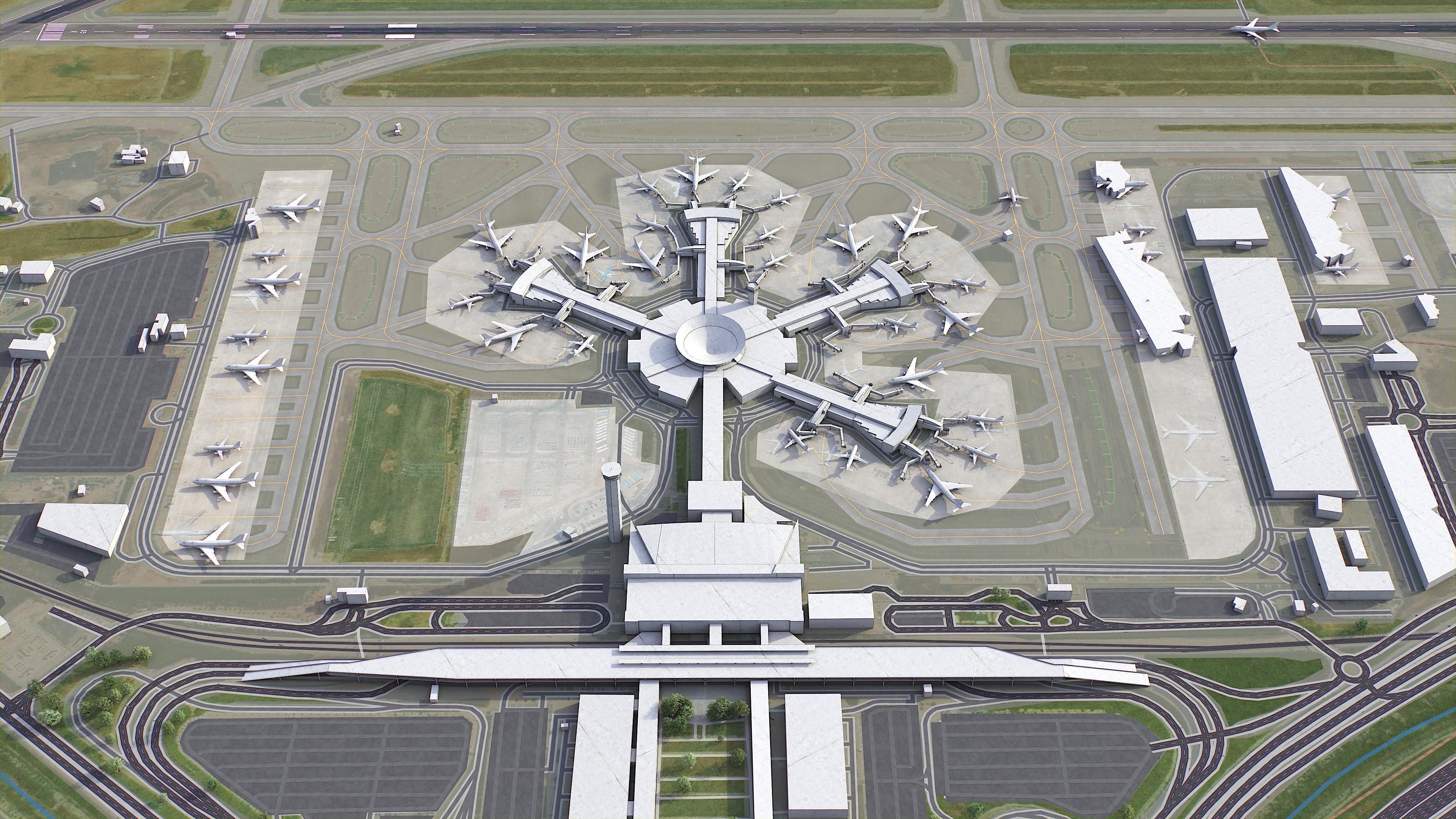 Tel Aviv Low-poly 3D model_24