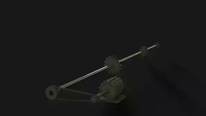 Transmission gear 3D model