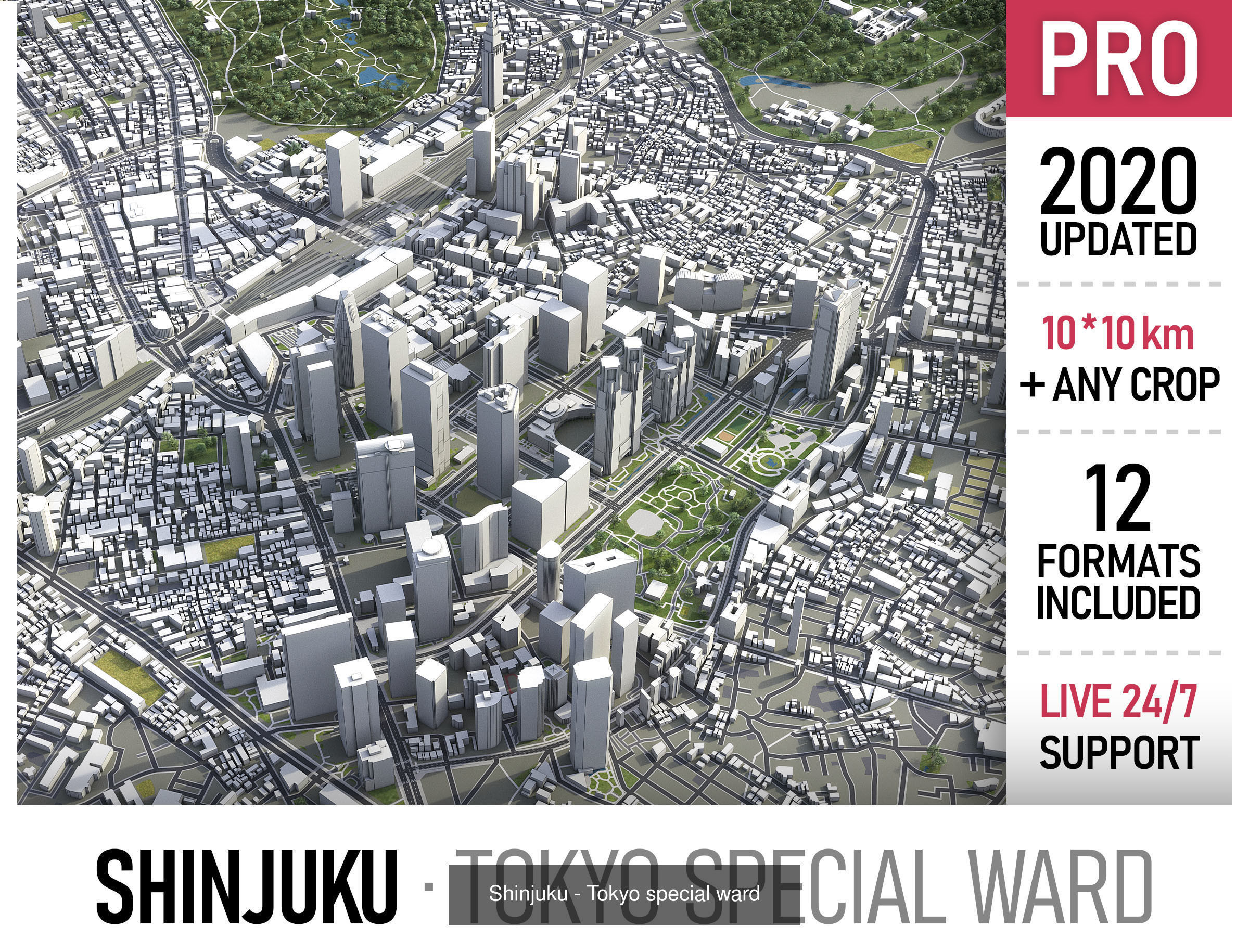 Tokyo Metropolis 3D Model Collection_2