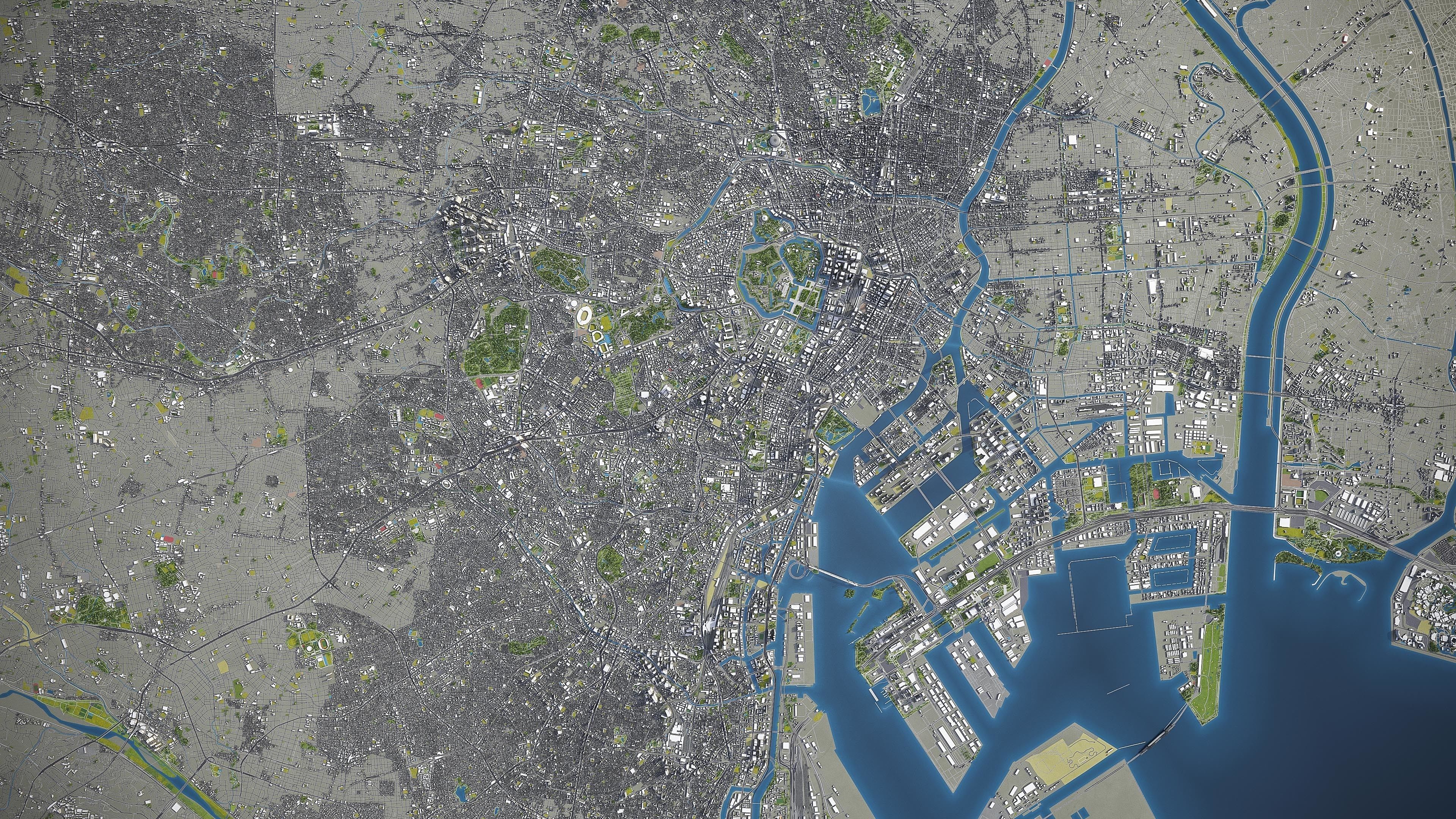 Tokyo Metropolis 3D Model Collection_9