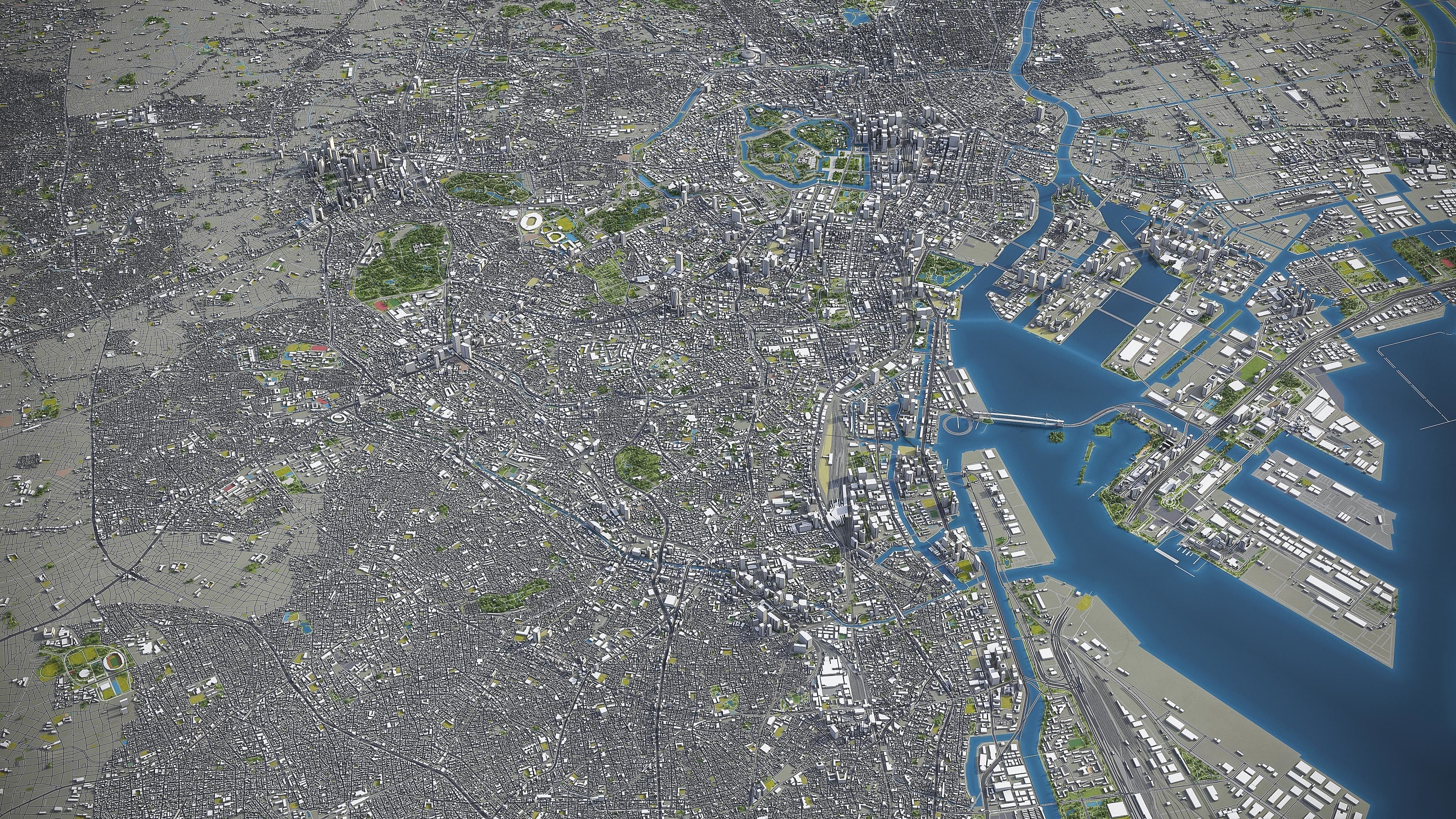 Tokyo Metropolis 3D Model Collection_18