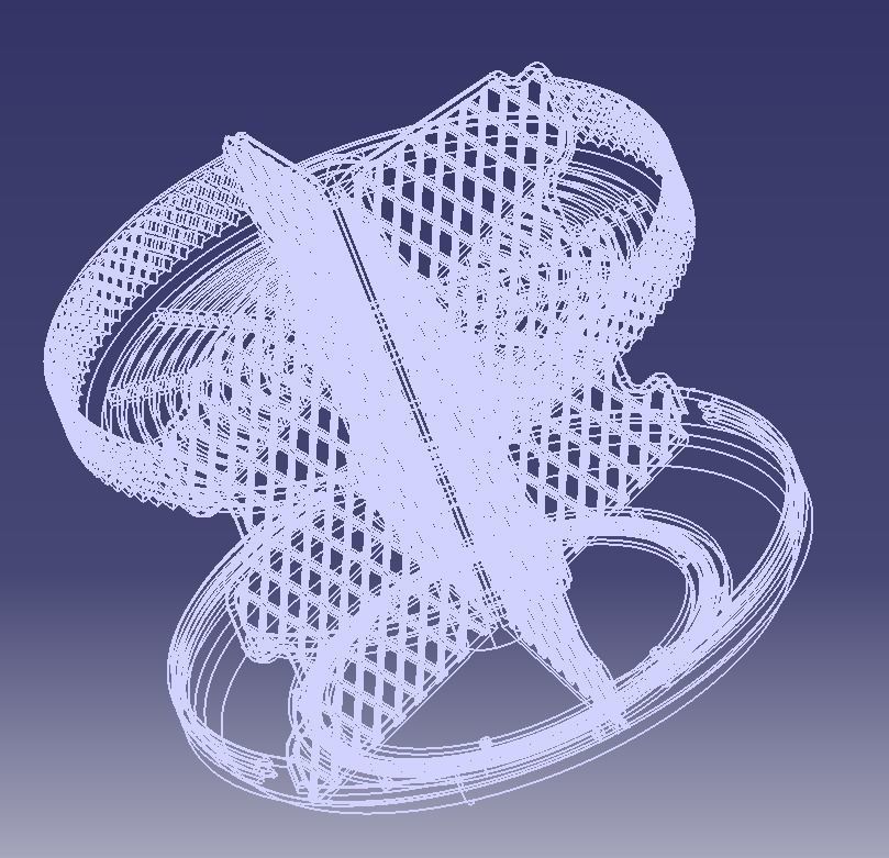 Wooden Kitchen or Restroom Food Organizer 3D print model-02 3D print model_16