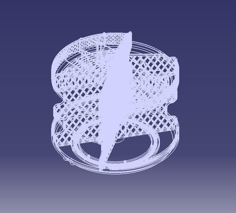 Wooden Kitchen or Restroom Food Organizer 3D print model-02 3D print model_14