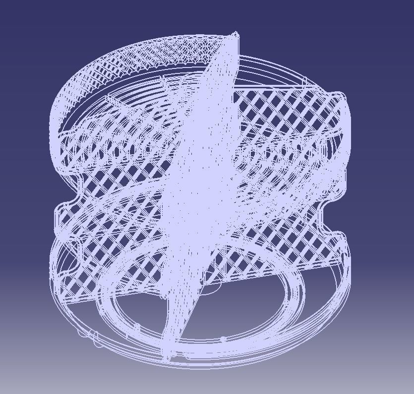 Wooden Kitchen or Restroom Food Organizer 3D print model-02 3D print model_28