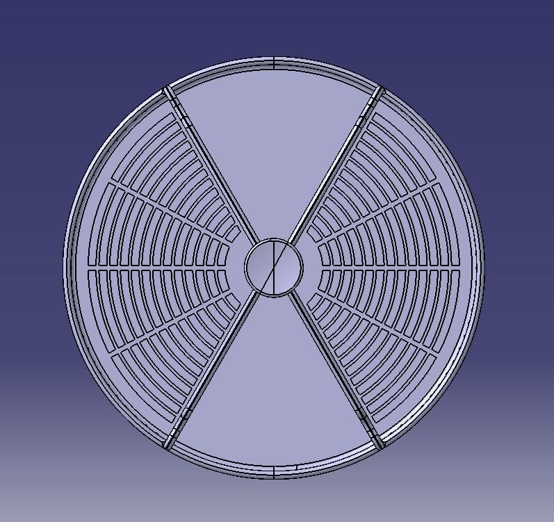 Wooden Kitchen or Restroom Food Organizer 3D print model-02 3D print model_8