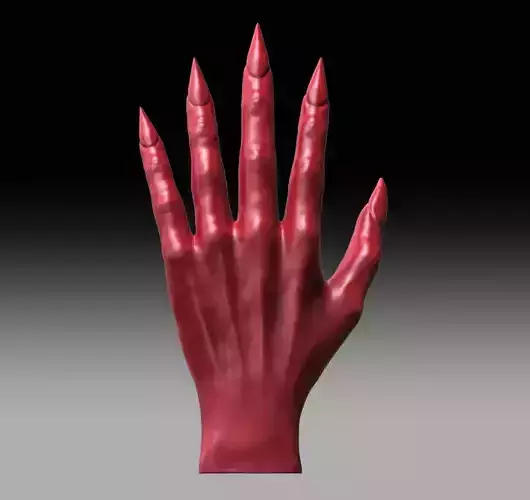 Creature Hand 3D model Creature Hand 3D model