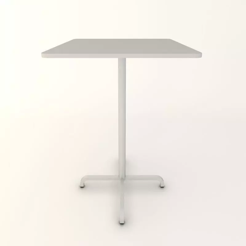emeco SQUARE BAR TABLE Free 3D model
