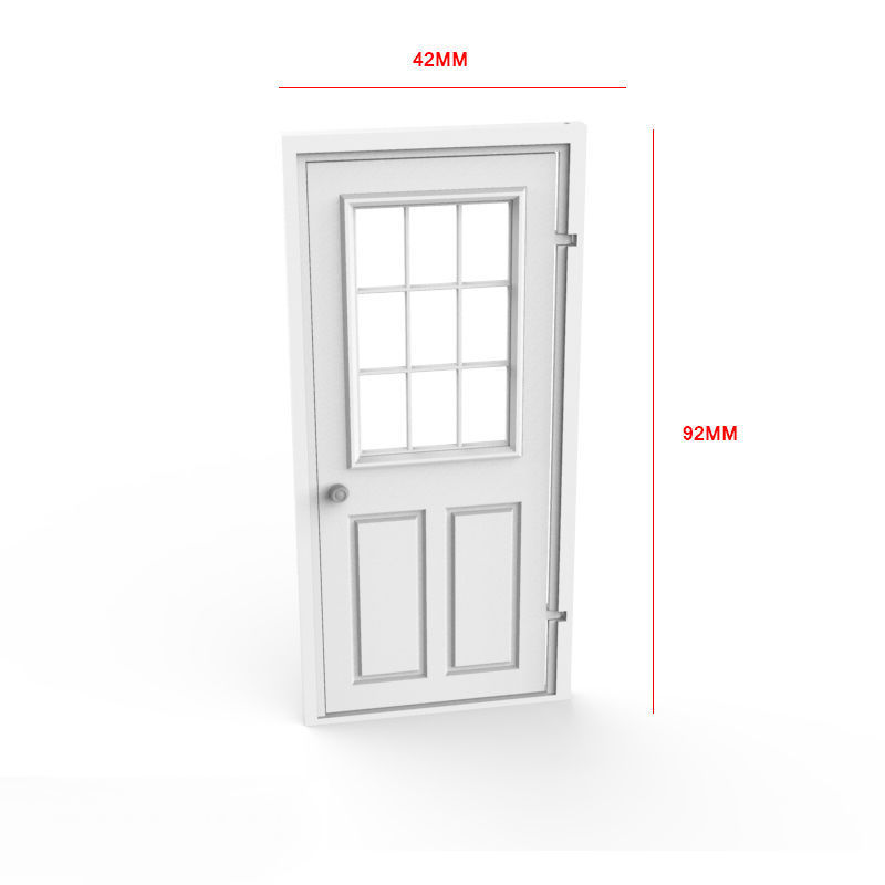 Internal Door 3D print model_2