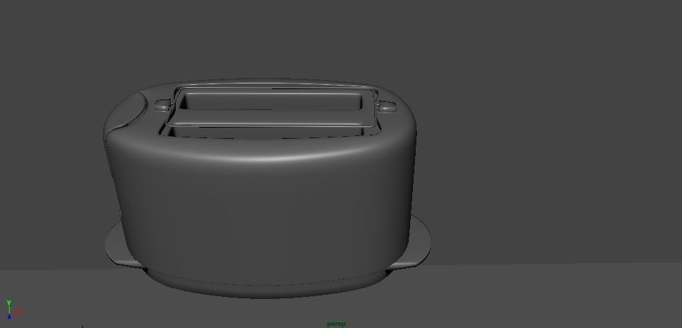 Kitchen Toaster Free 3D model_0