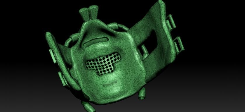 Bane Darth Knight Mask 3D print model_36