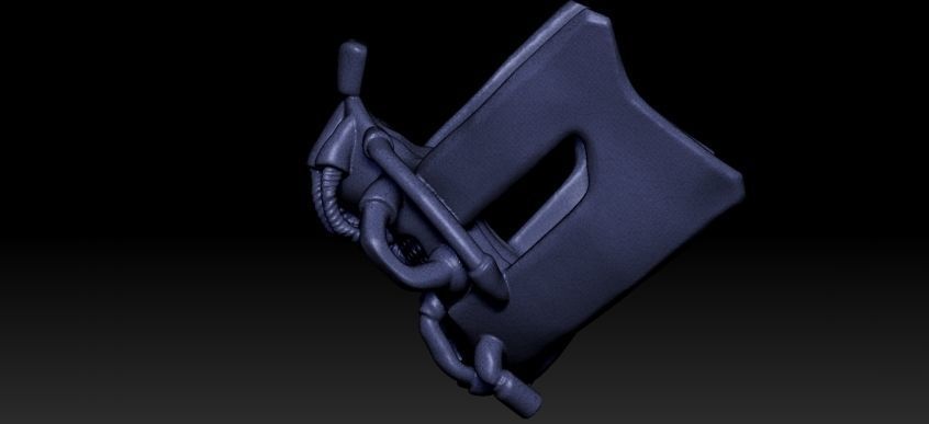 Bane Darth Knight Mask 3D print model_41