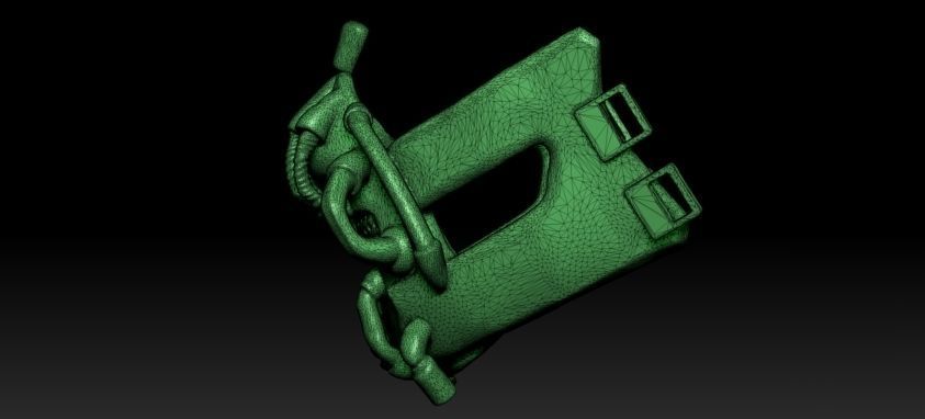 Bane Darth Knight Mask 3D print model_29