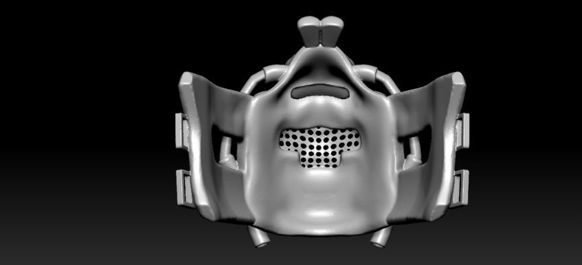 Bane Darth Knight Mask 3D print model_9