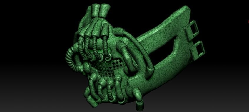 Bane Darth Knight Mask 3D print model_28