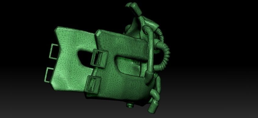 Bane Darth Knight Mask 3D print model_31