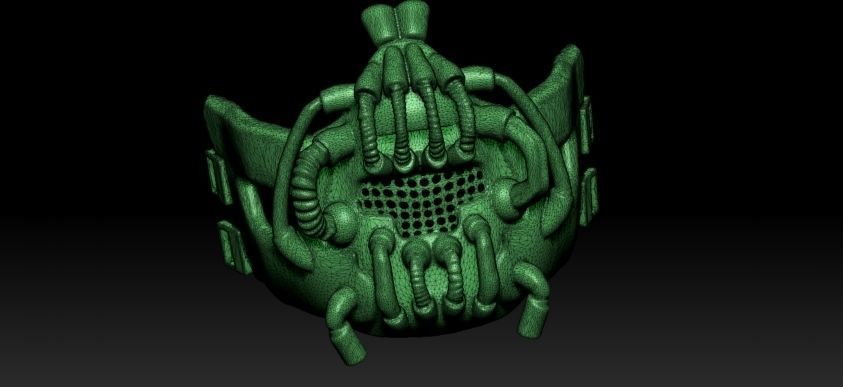 Bane Darth Knight Mask 3D print model_33