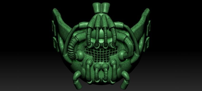 Bane Darth Knight Mask 3D print model_27