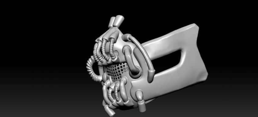 Bane Darth Knight Mask 3D print model_20