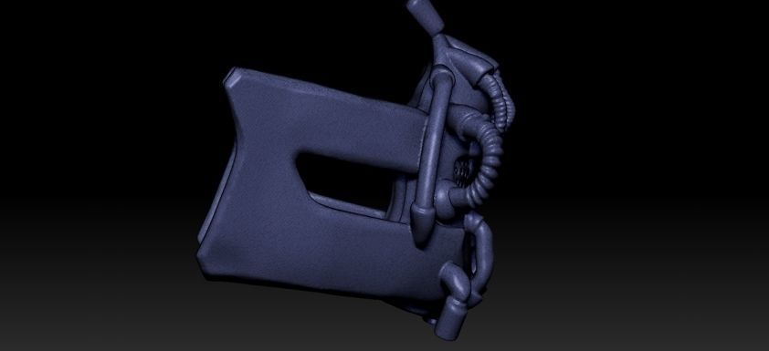 Bane Darth Knight Mask 3D print model_43