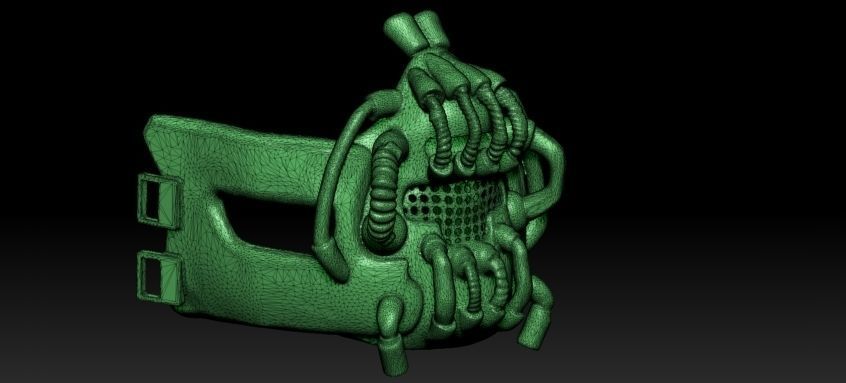 Bane Darth Knight Mask 3D print model_32