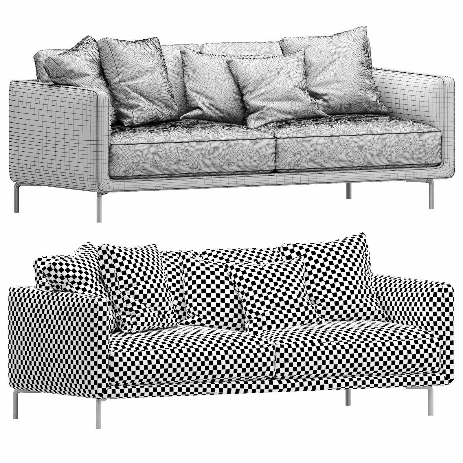 Interface Coco Sofa 3D model_7
