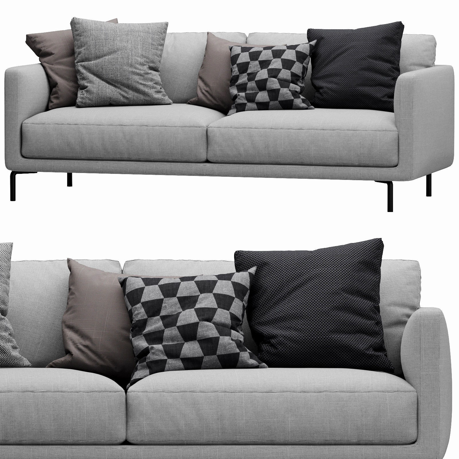 Interface Coco Sofa 3D model_3