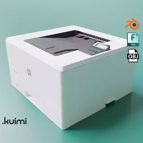 PBR Printer hp laserjet 3D model