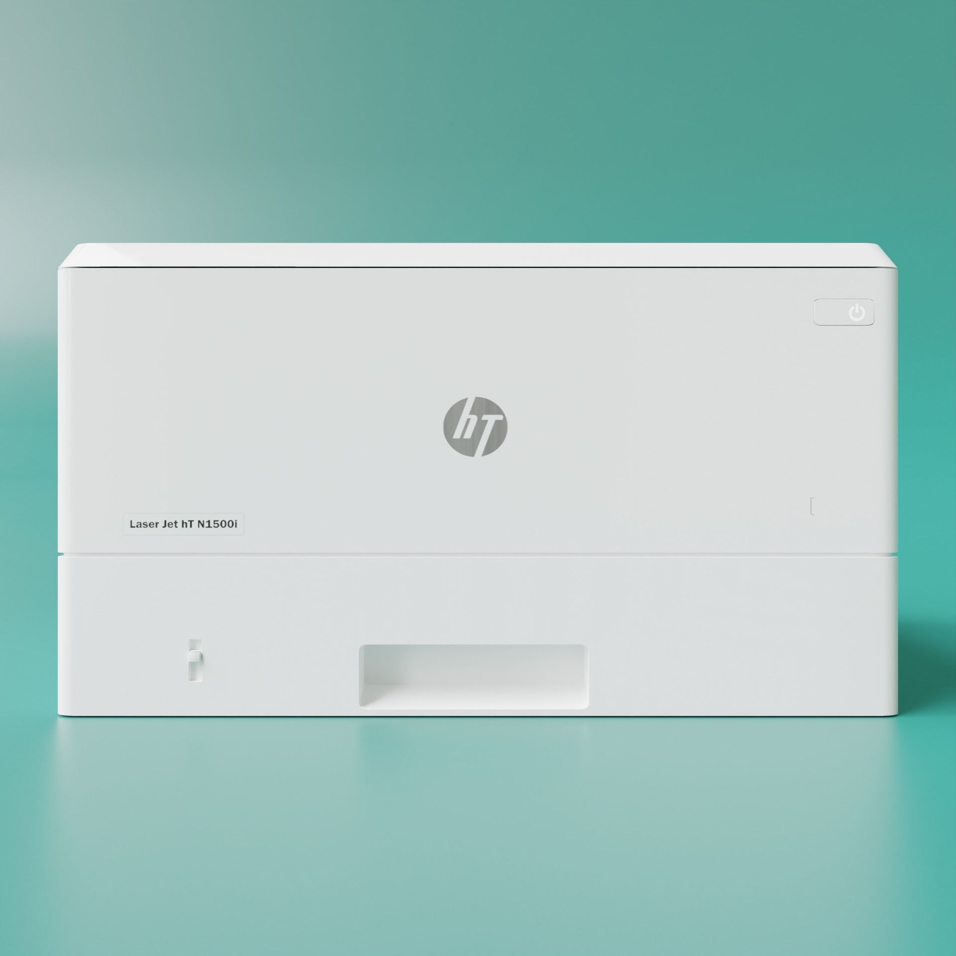 PBR Printer hp laserjet 3D model_5