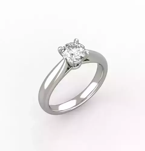 Solitaire Rings 3D print model