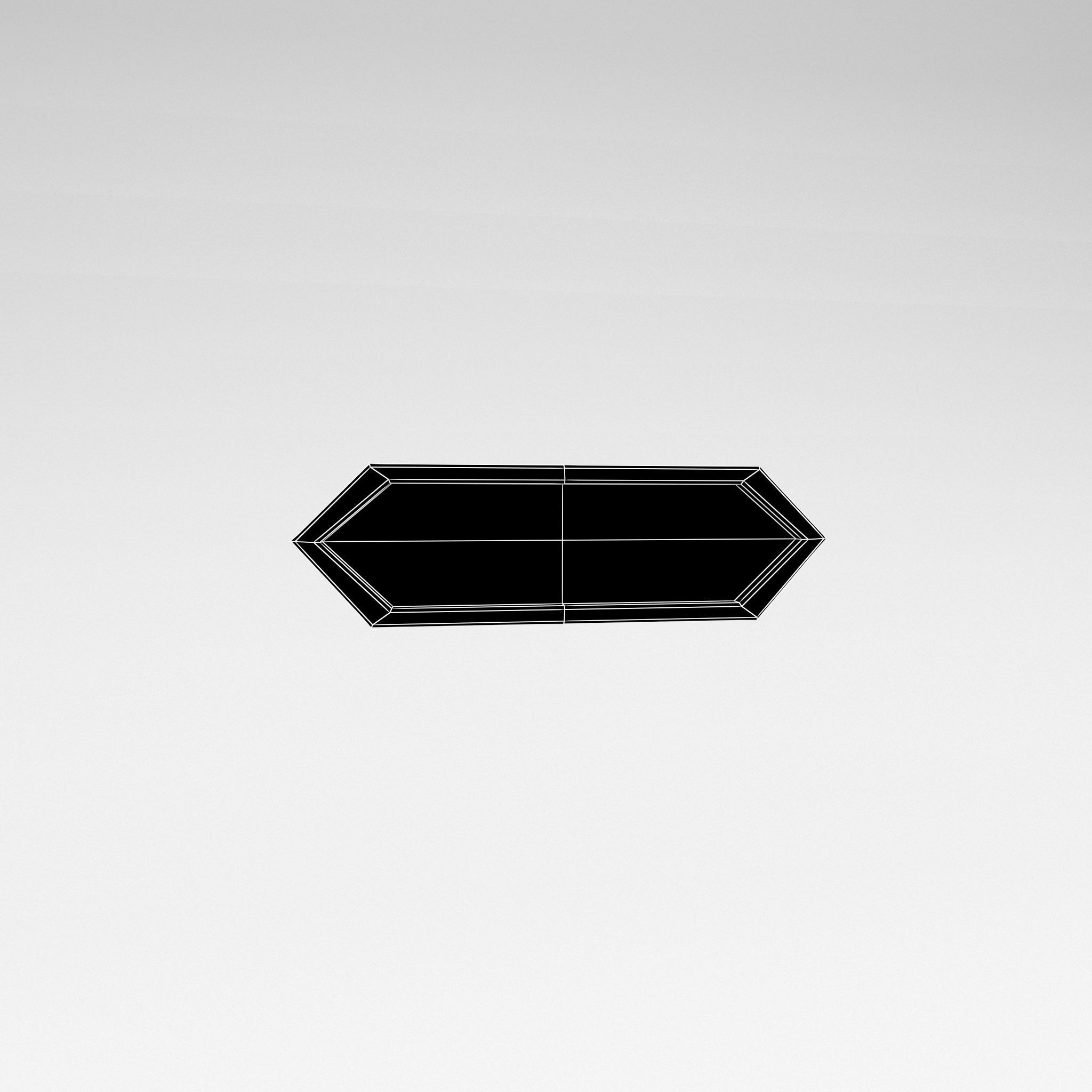 Game VIP Symbol v2 004 Low-poly 3D model_5