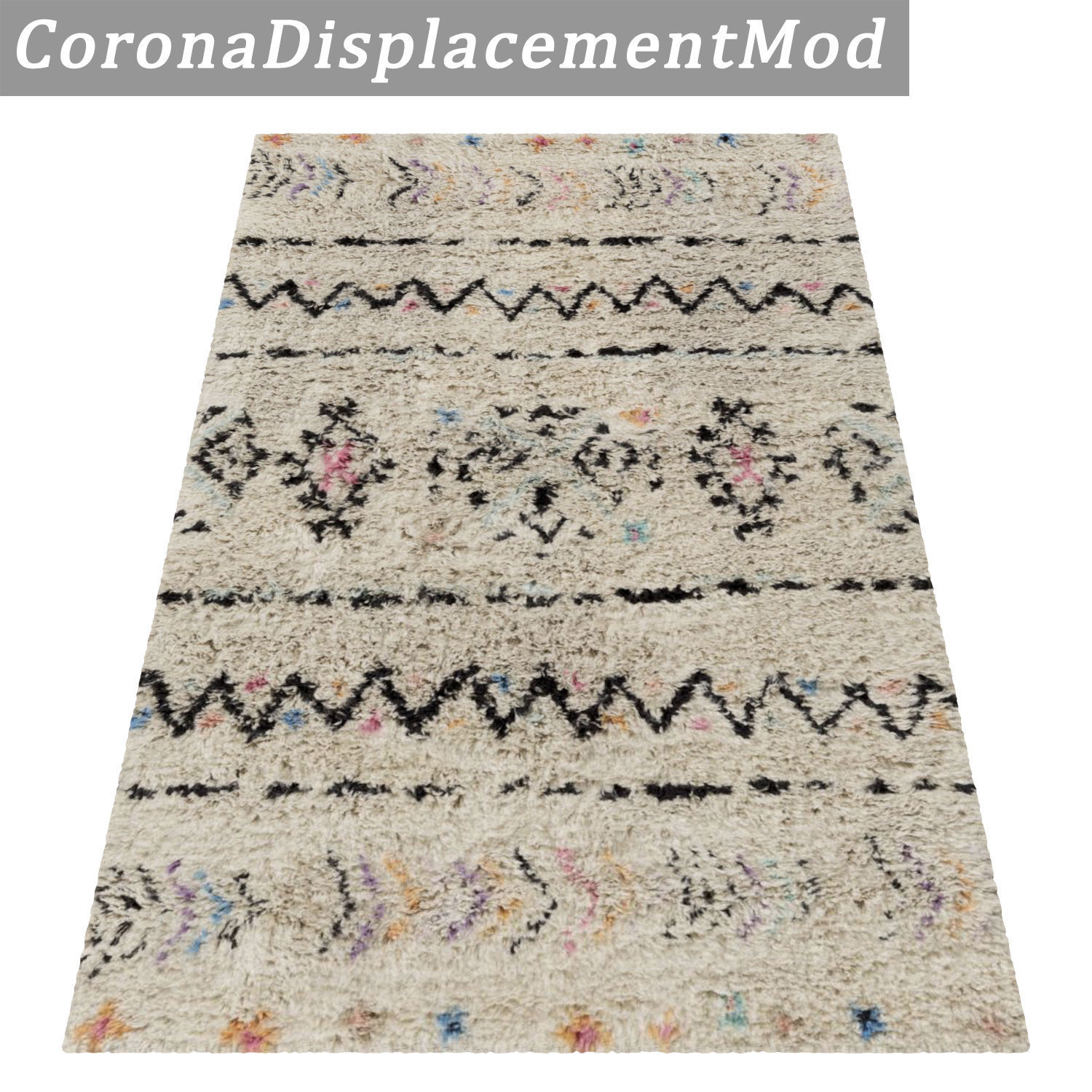 Rug Set 1039 3D model_4