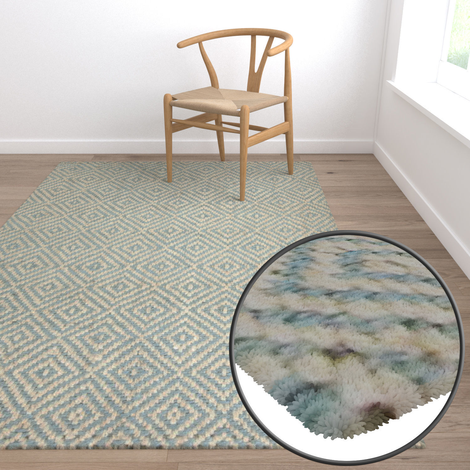 Rug Set 1039 3D model_5