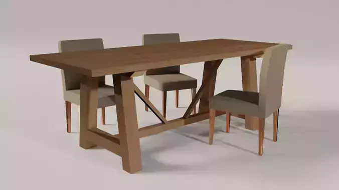 Dining Table and Chair