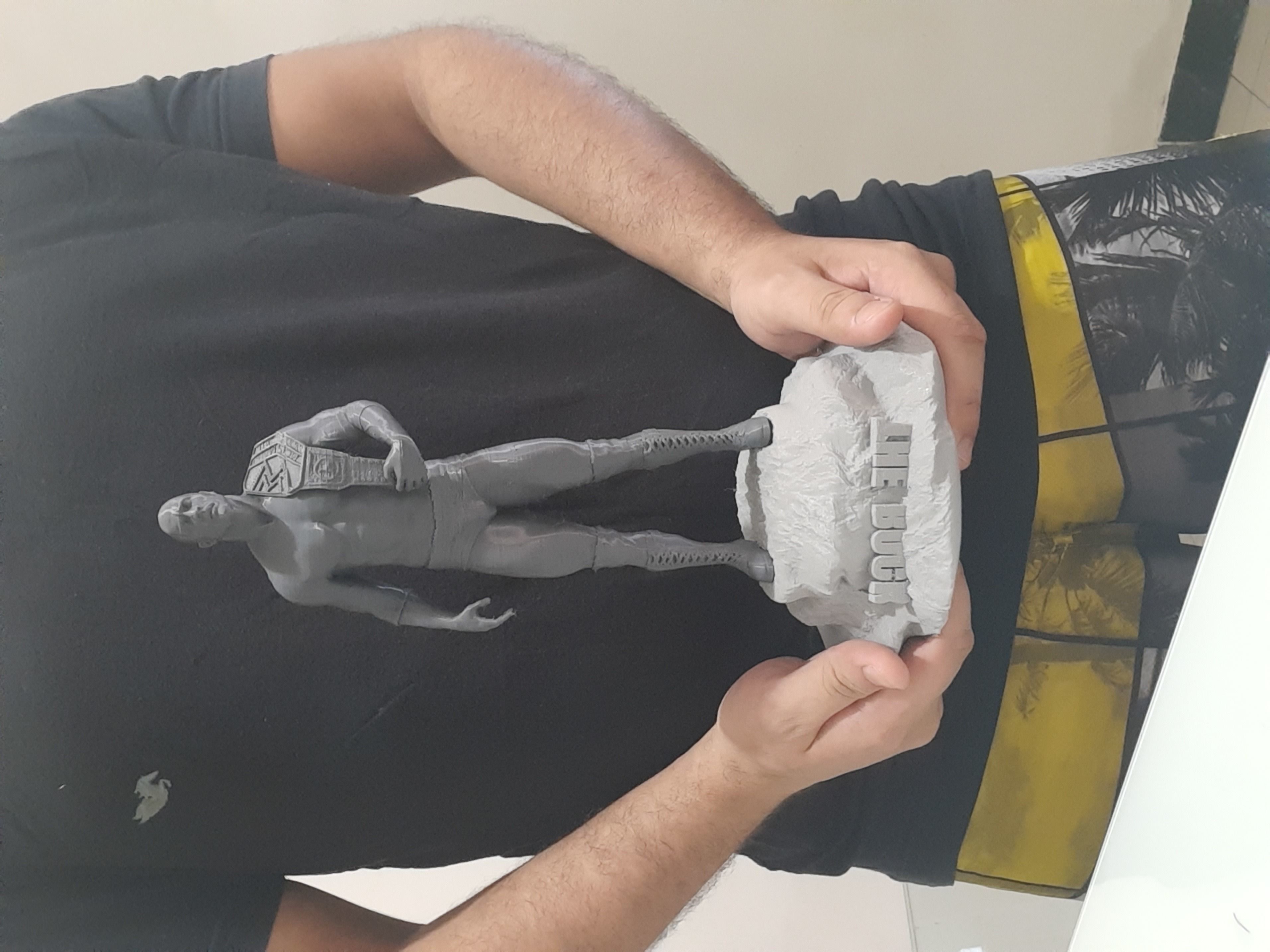 The Rock - Dwayne Johnson 3D Print 3D print model_4